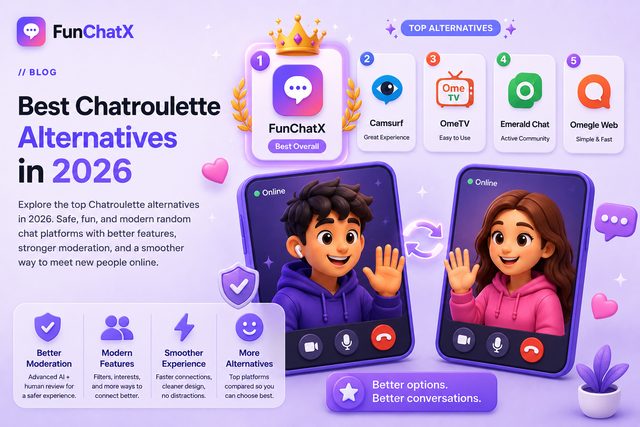 Best Chatroulette alternatives in 2026